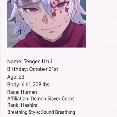 Profile image of Tengen Uzui