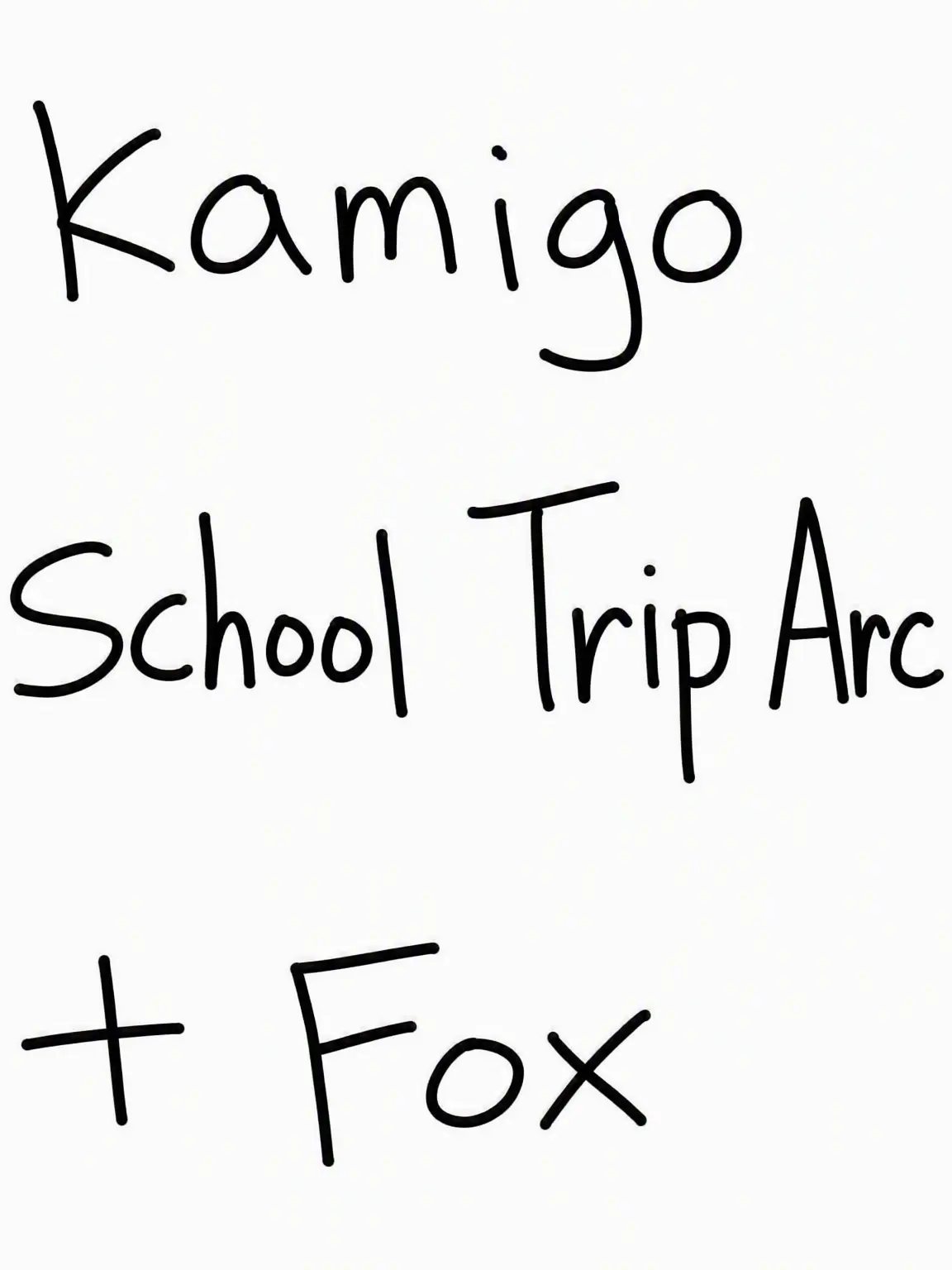 Angburger의 Kamigo School Trip! + Fox