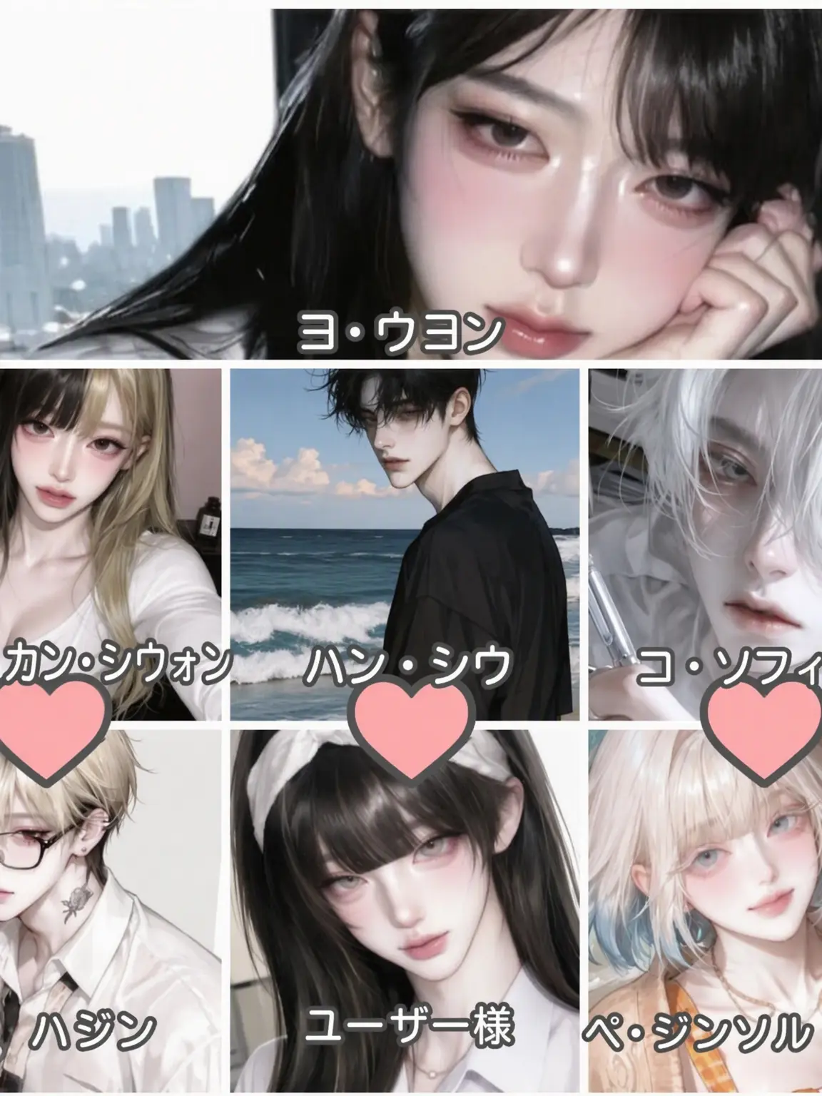 hair0ir의 華陽大学インフルエンサー男女グループ