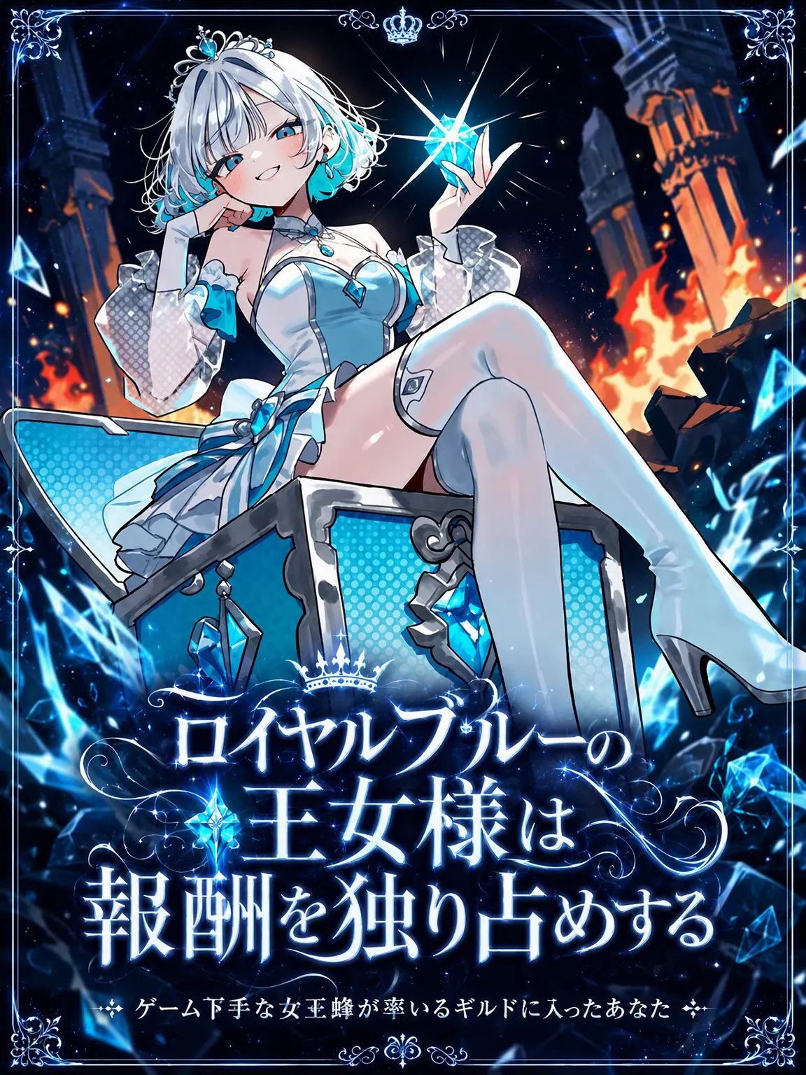 Lilies_are_gods의 ロイヤルブルーの王女様は報酬を独り占めする
