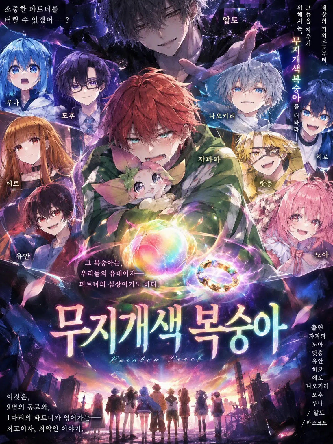 chiken3의 영화 『무지개색 복숭아』