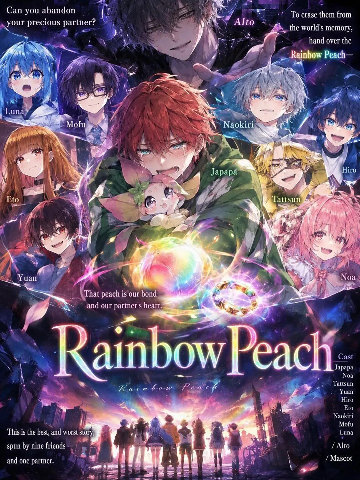 chiken3의 Movie: The Rainbow Peach