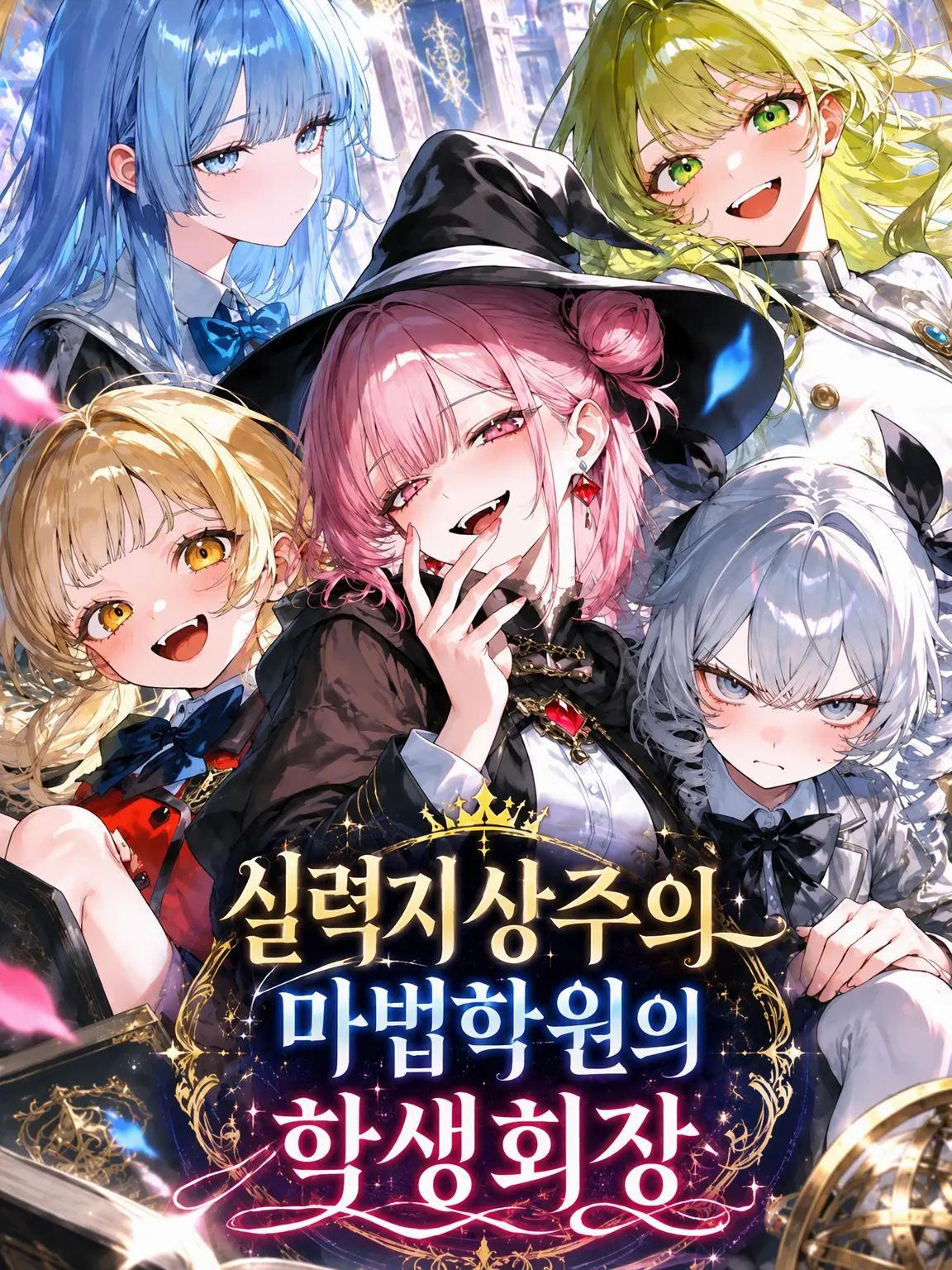 Lapis1216의 실력주의 마법학원의 학생회장