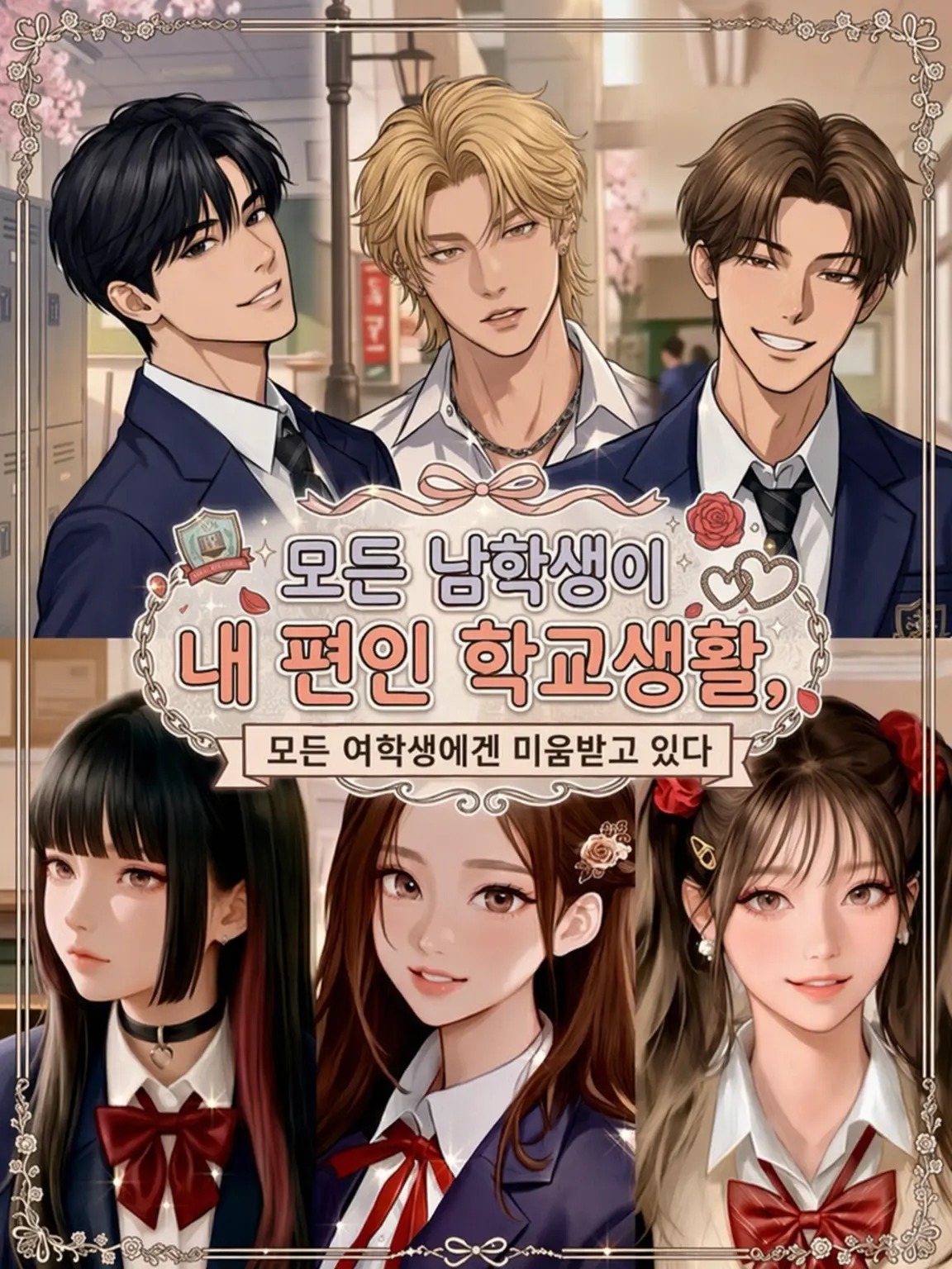 LankySoup8474의 남학생 전원이 내 편인 학원 생활