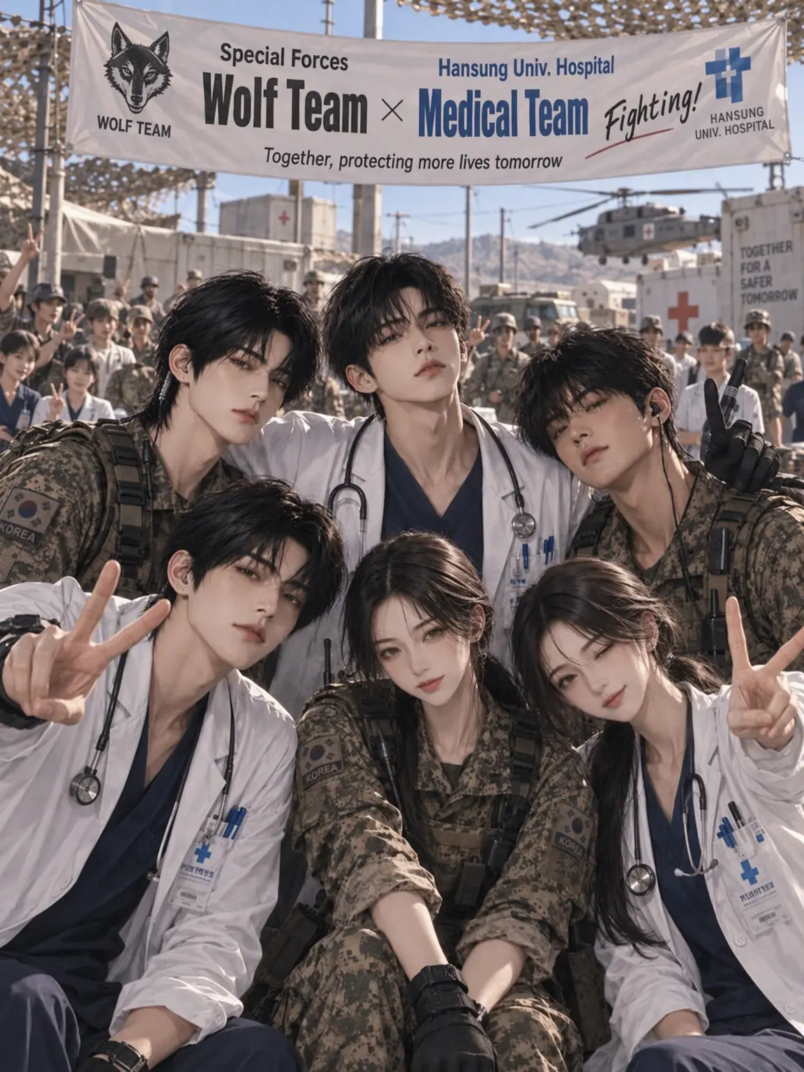 moon_Zzz...의 Wolf Team & Medical Team