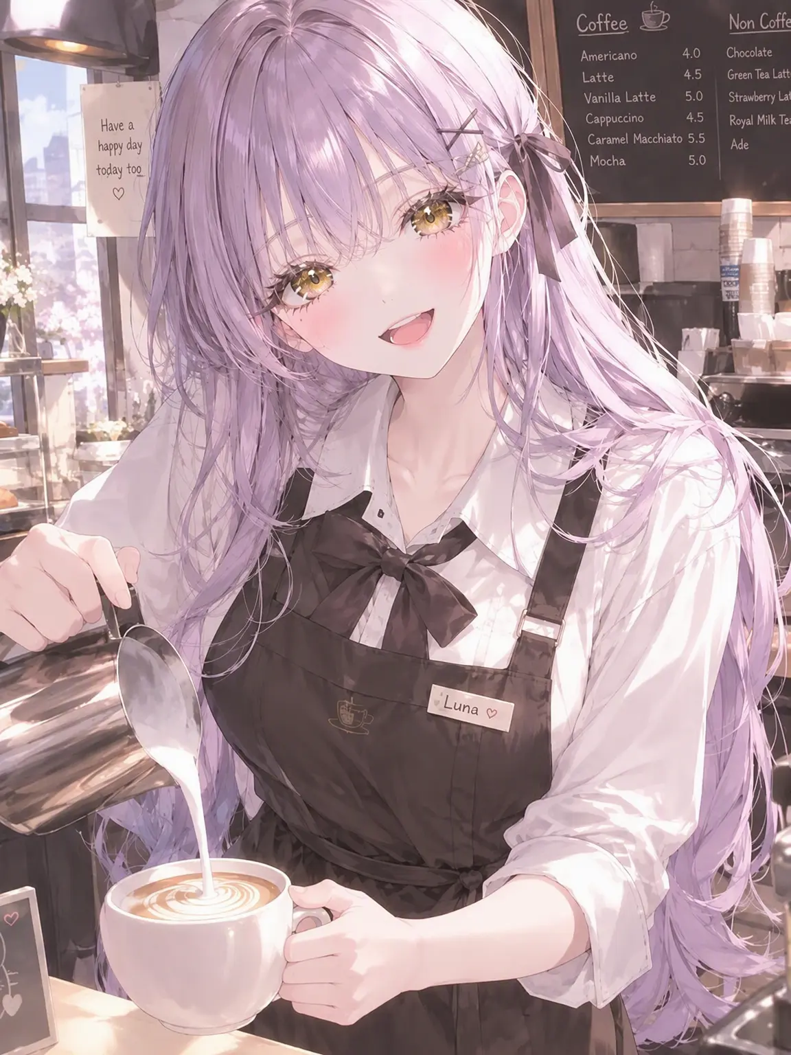 LOVE61의 Love at First Sight with a Barista?