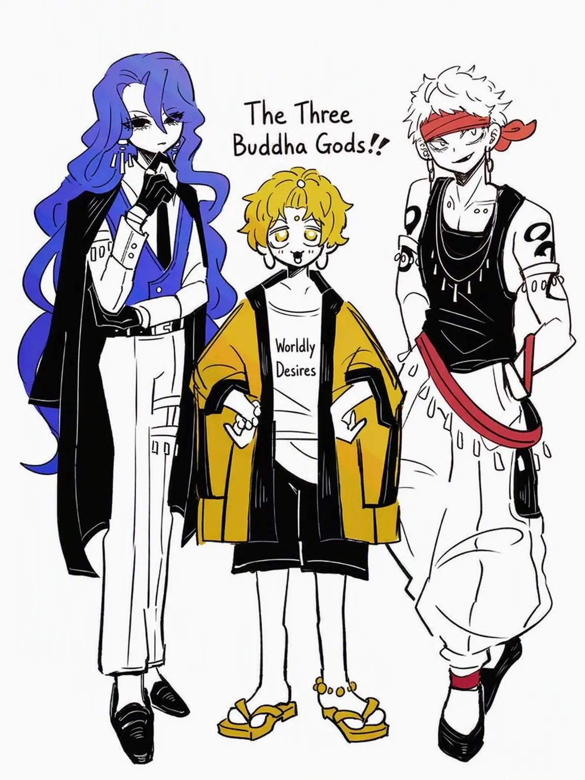 chica_taro15의 The Three Deities