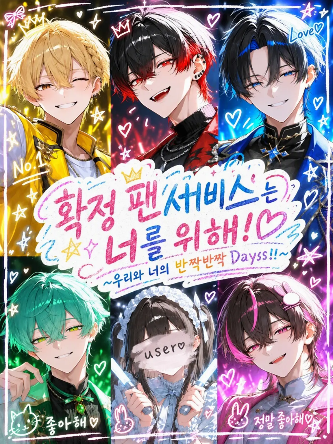 nano_x25의 확정 팬서비스는 너를 위해!