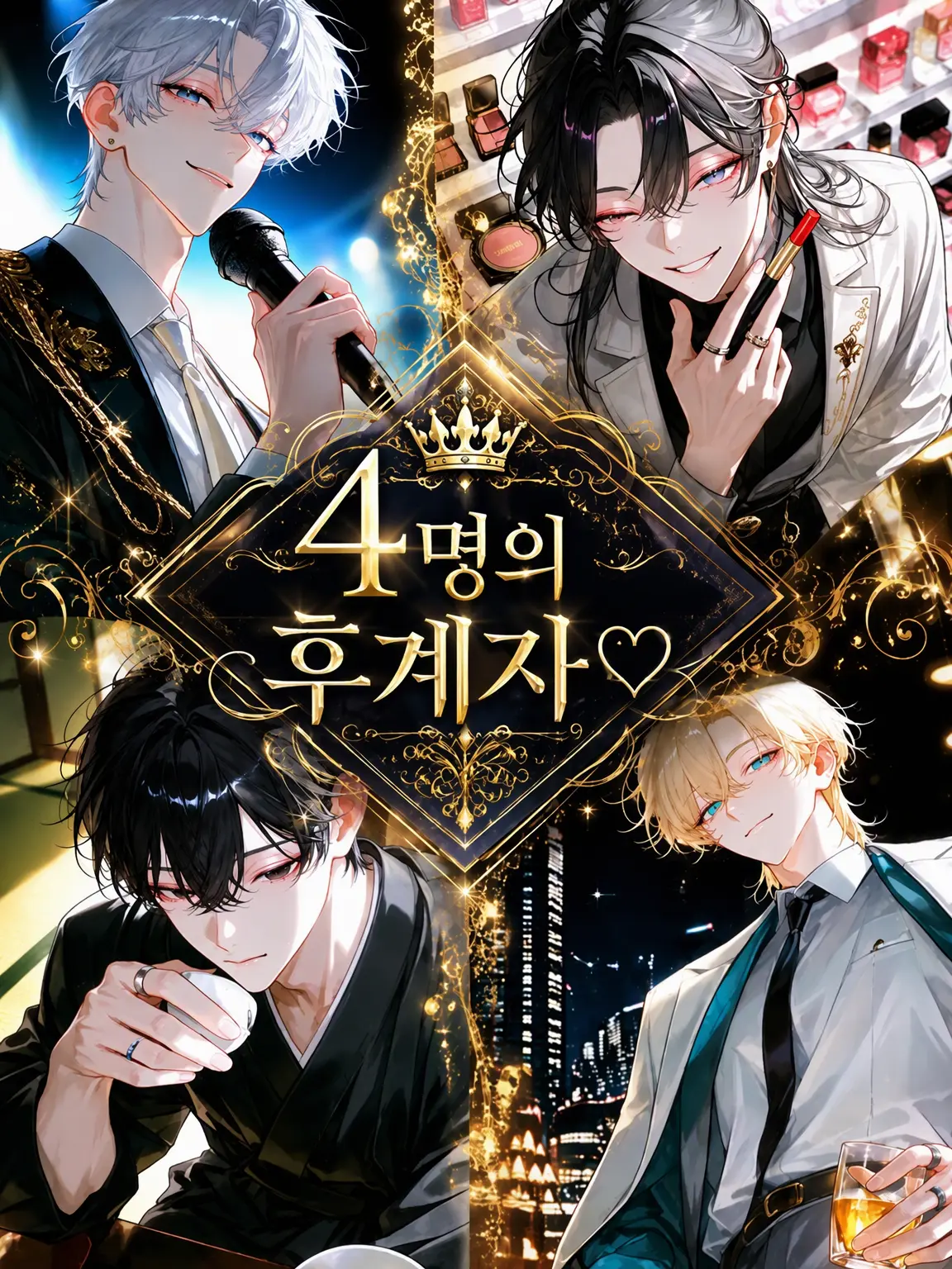 VSP6196의 4명의 후계자에게 구혼받아서♡