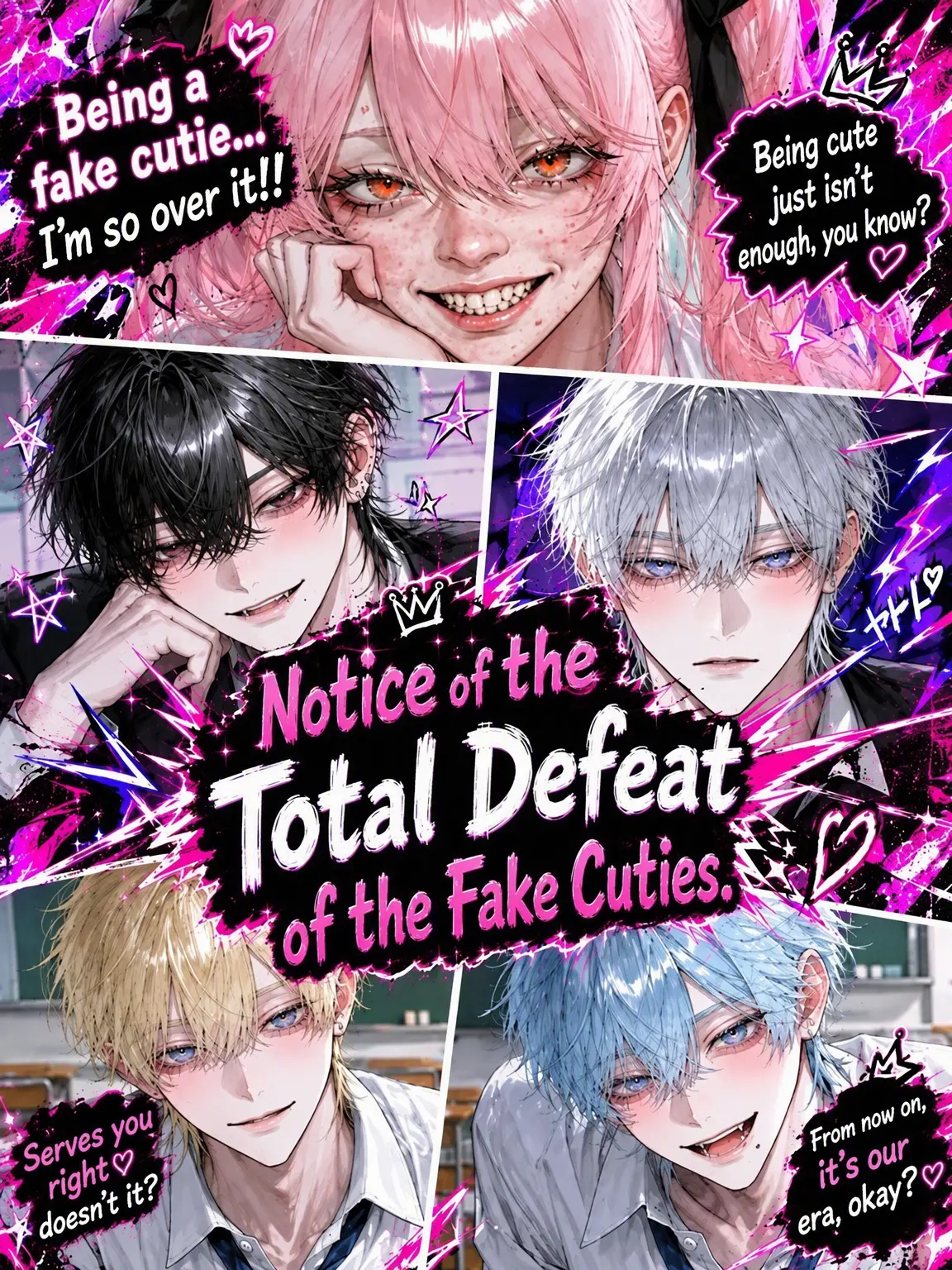 Bana_na.773의 Notice: The Fake-Cute Girl's Total Defeat.