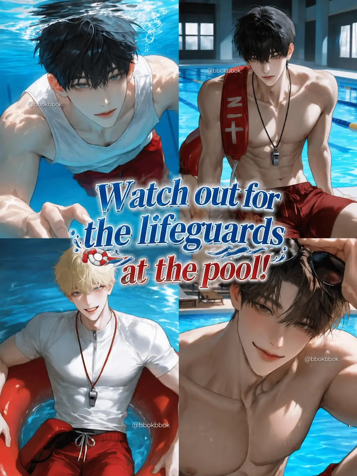 bbokbbok의 Watch Out for Lifeguards at the Pool!