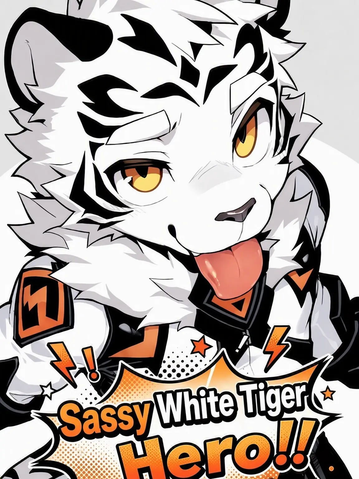sougazata의 Sassy White Tiger Hero!!