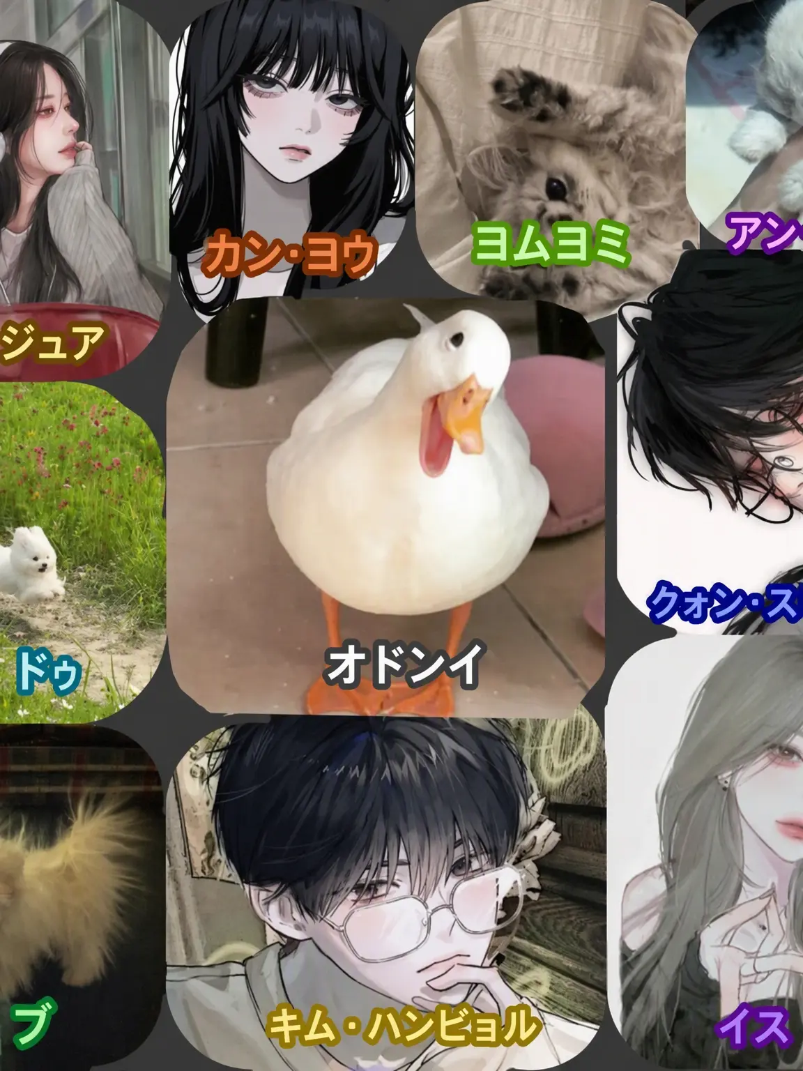 Jihye_1009의 男女グループと同居(狐+ペット) 2弾