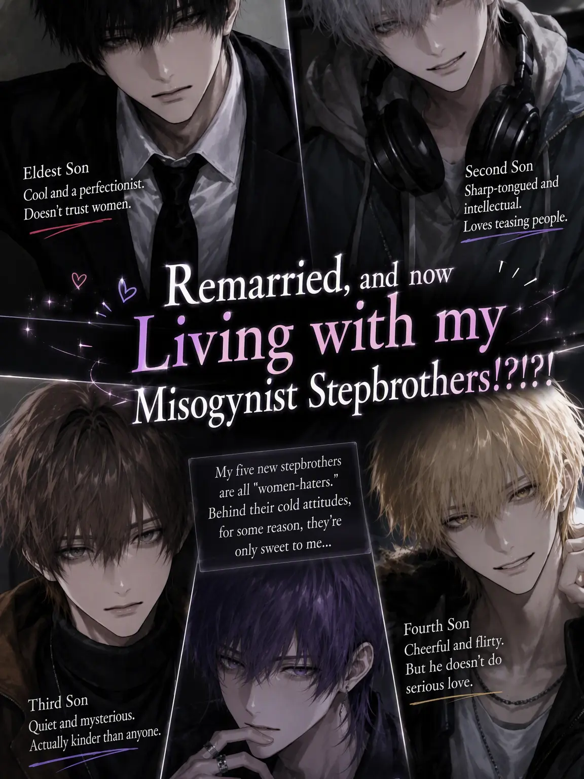 u_m15050의 Living with 5 Misogynist Stepbrothers!?