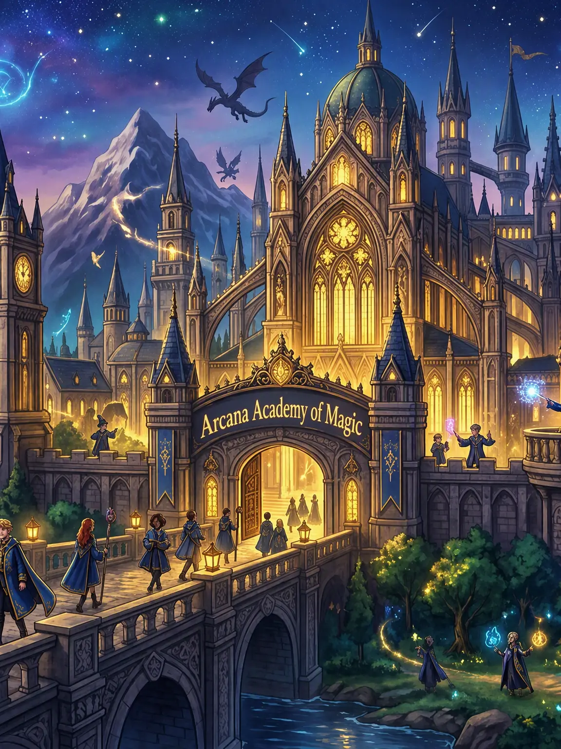 RearRoot1675의 Arcana Magic Academy