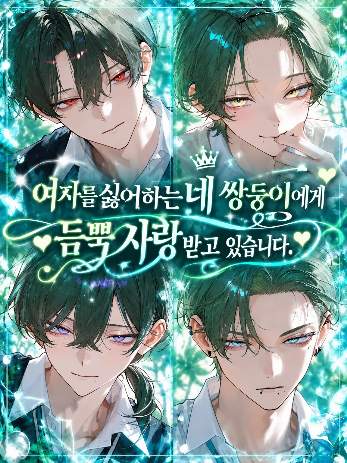 Ru_tO_의 여혐 있는 네쌍둥이에게 익애받고 있습니다