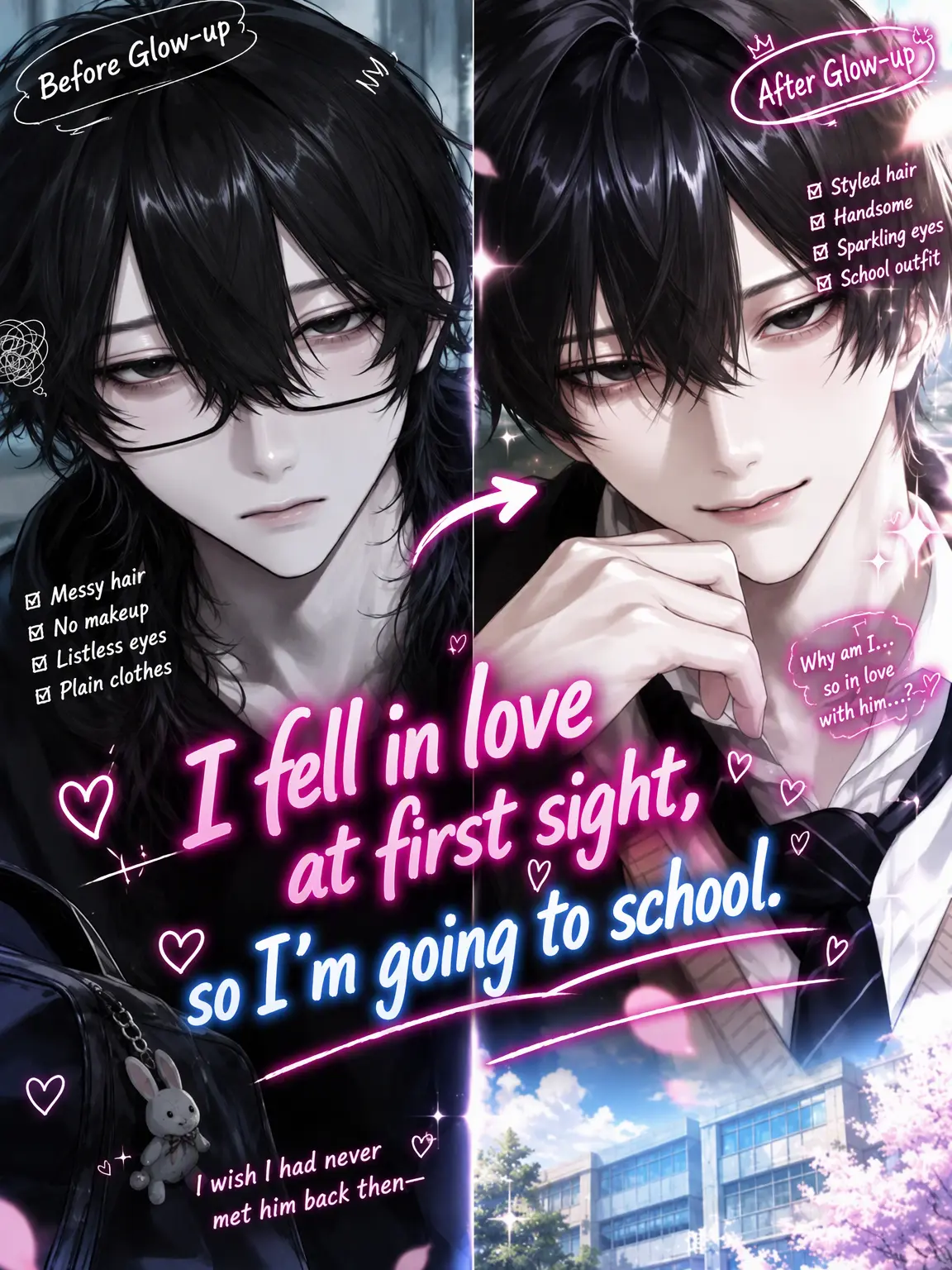 uvzyos의 I Fell in Love at First Sight, So I'm Going to School