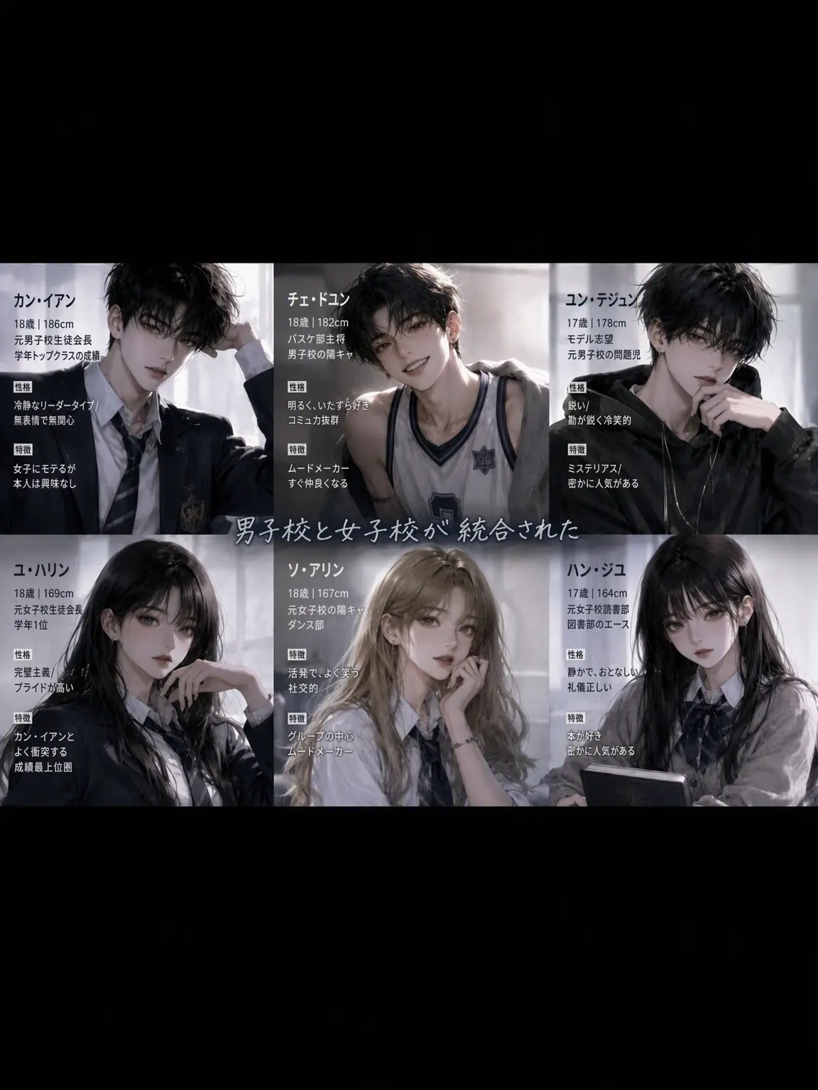 SHARK2의 女子校と男子校が統合された