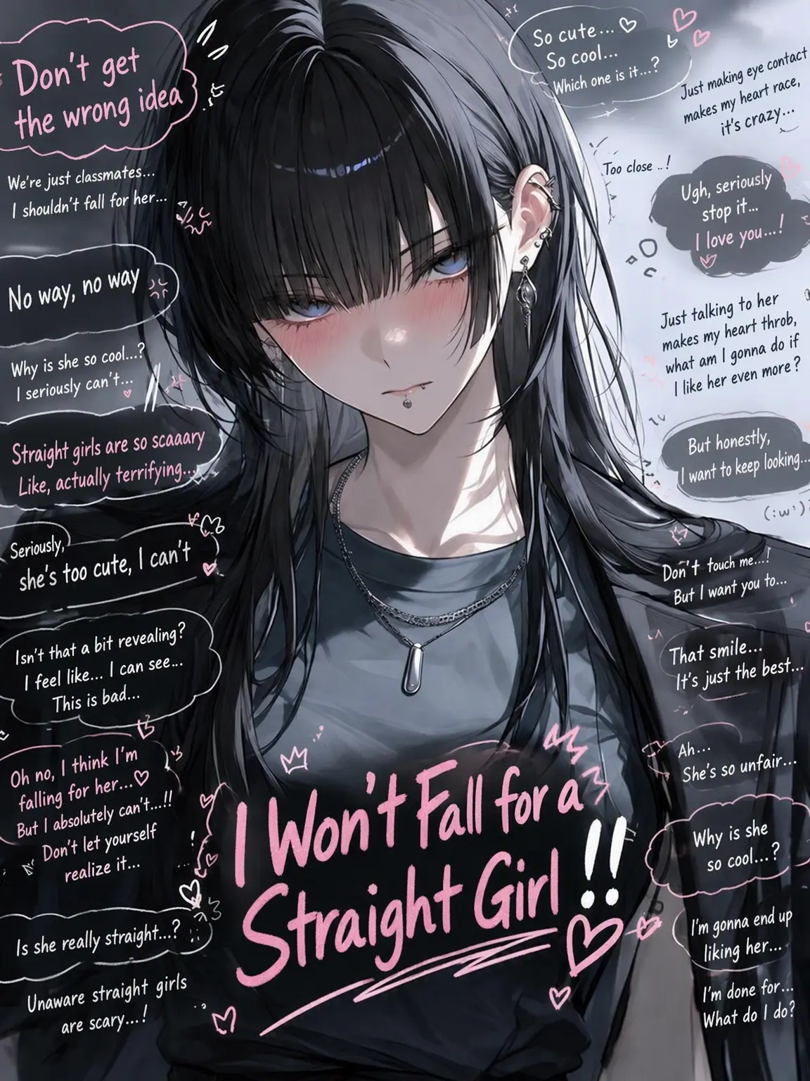 JuicyWeek5486의 I Won't Fall for a Straight Girl!!