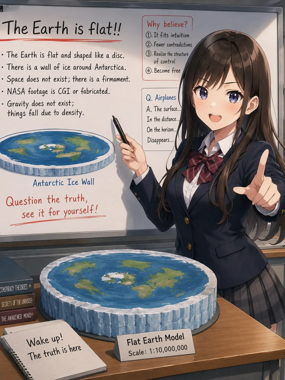 MintyTulip9052의 "The Earth is Flat!"