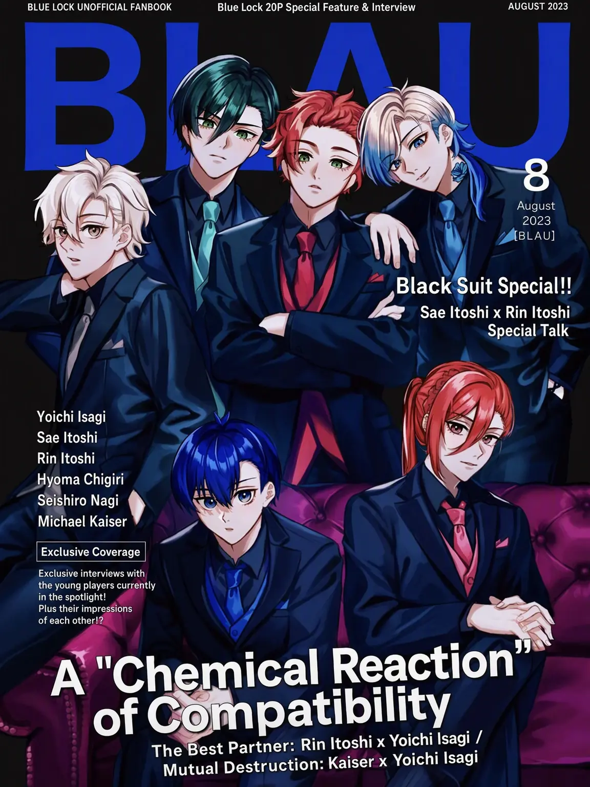 corbeau의 Blue Lock: Otome? (Rofan+Fox)