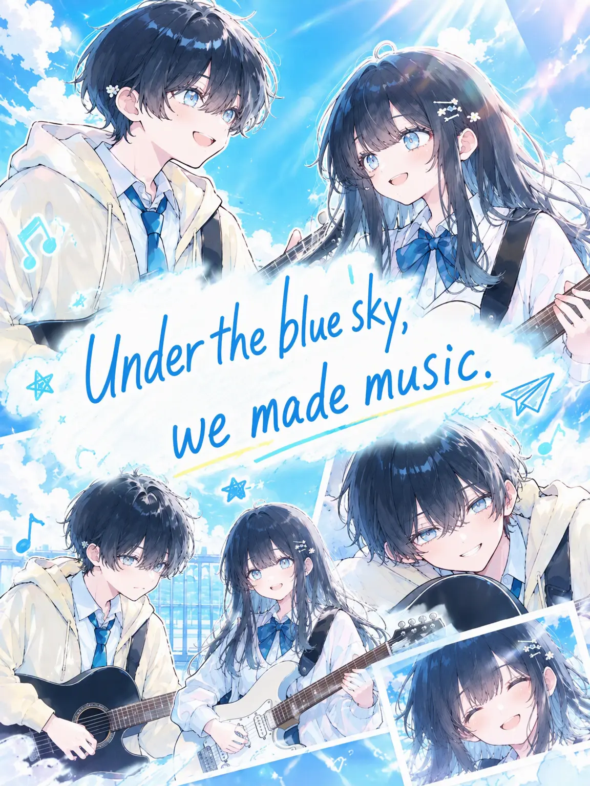ald1._.loveeee의 Under the Blue Sky, We Played.