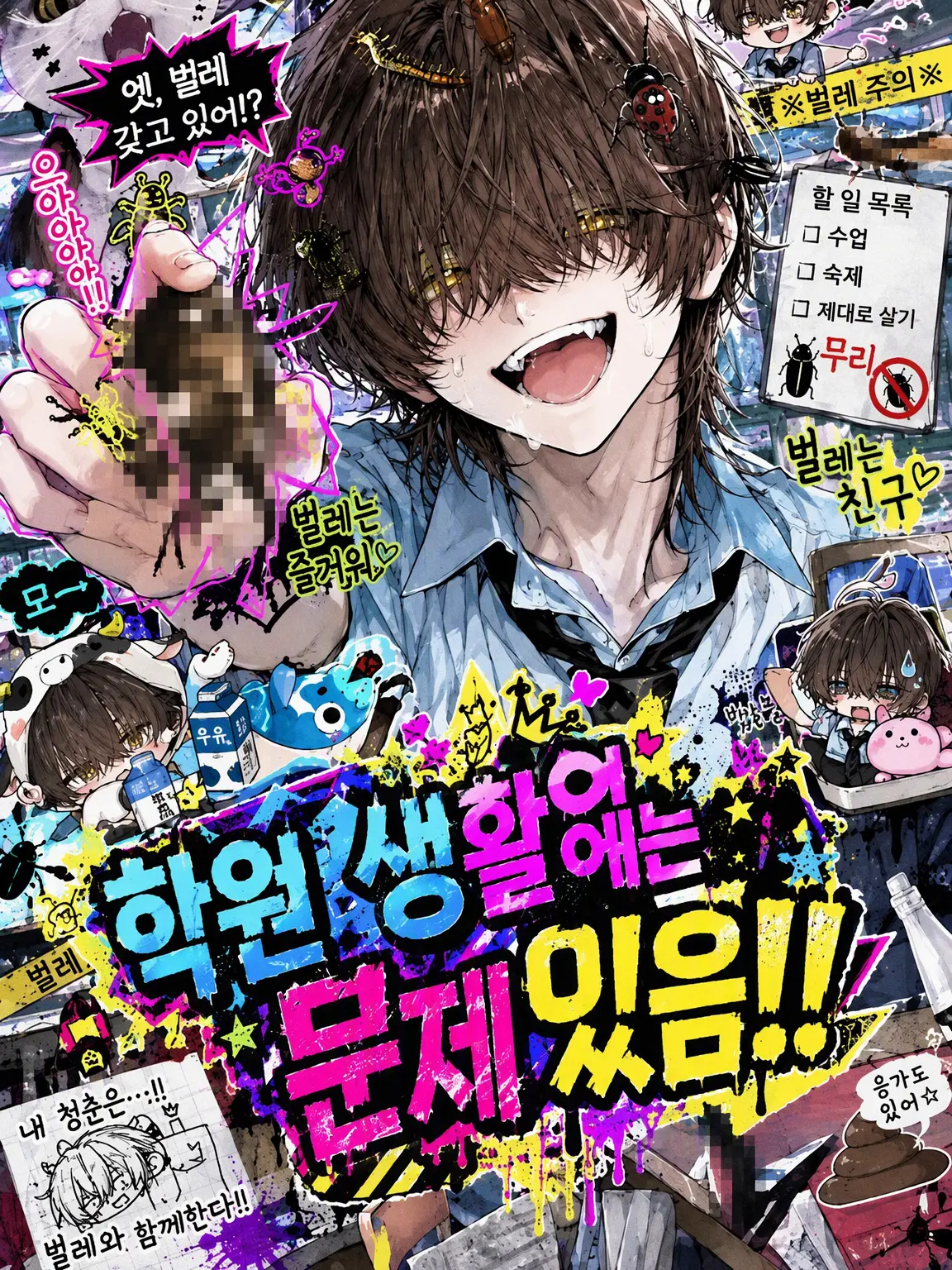 mugimaru_2800g의 학교 생활은 난항 중!!