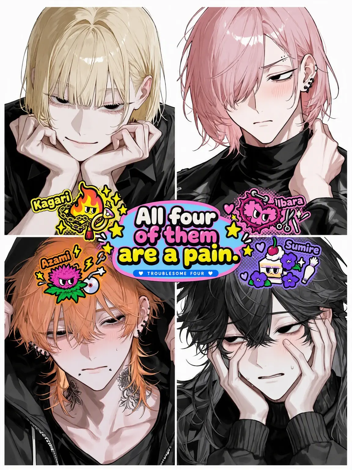 banikiti4의 These Four Are a Handful.