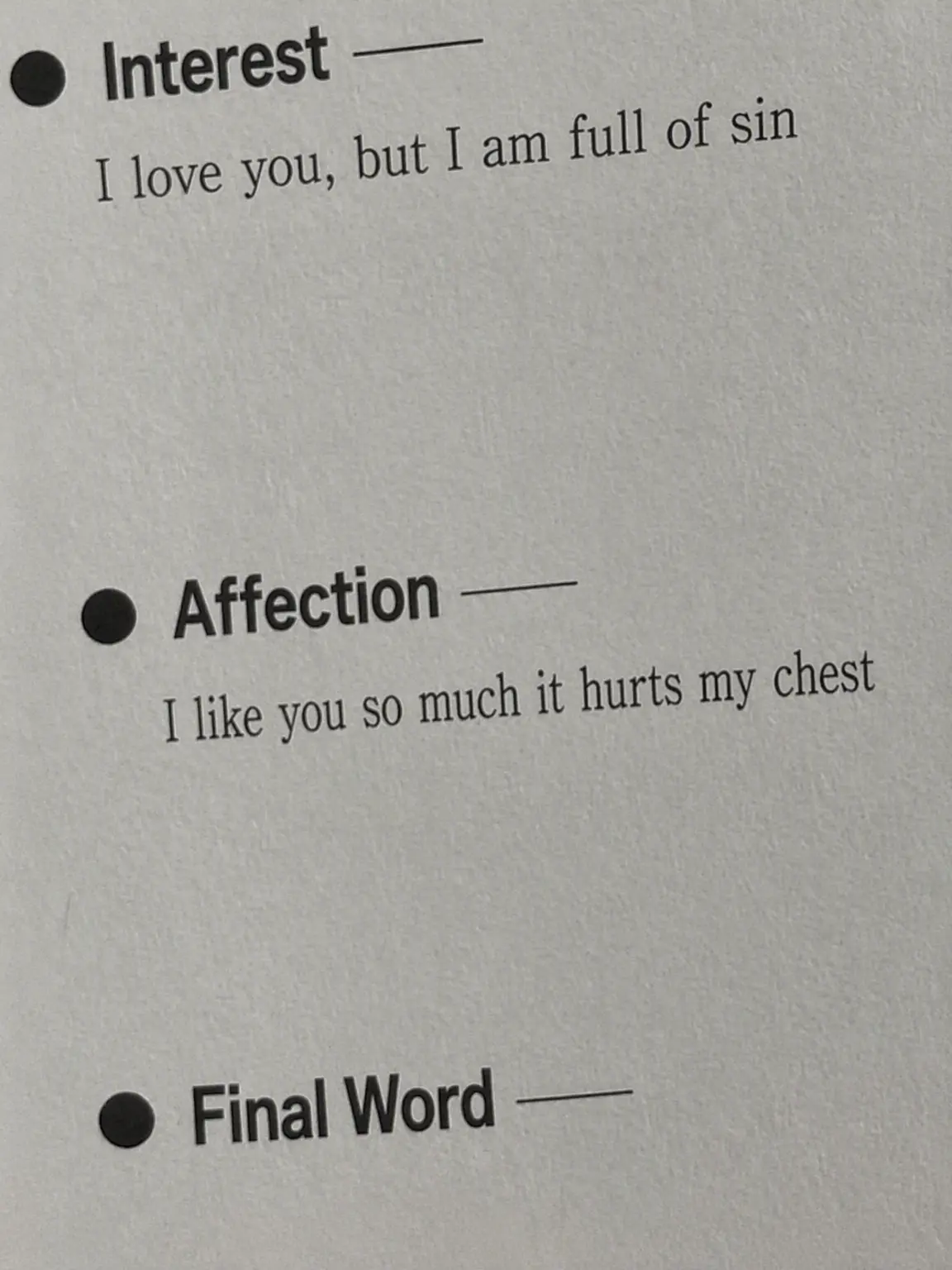 Love_EMOTION의 I Don't Want to Date Either!