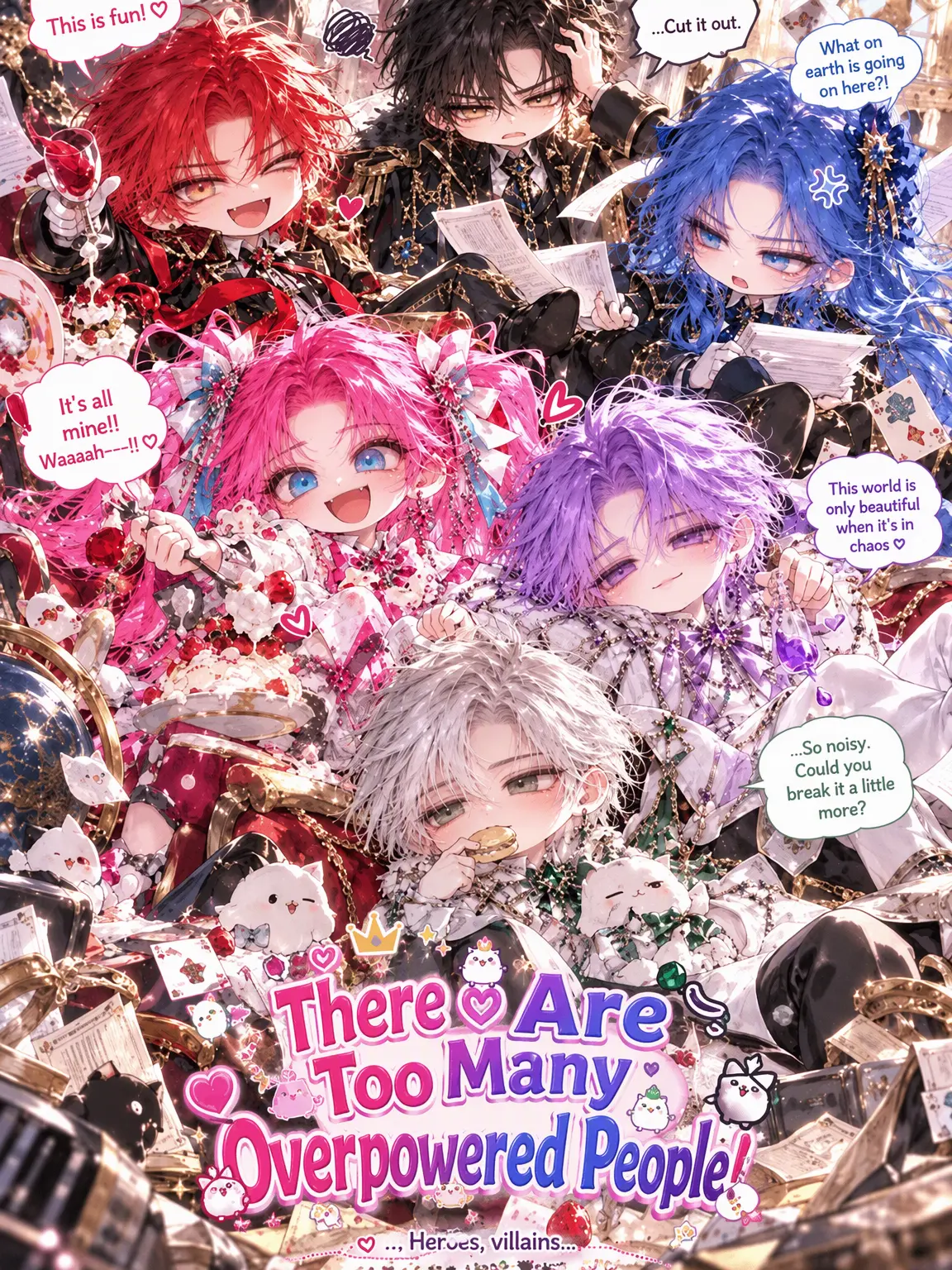 Elluia의 Too Many Overpowered People!