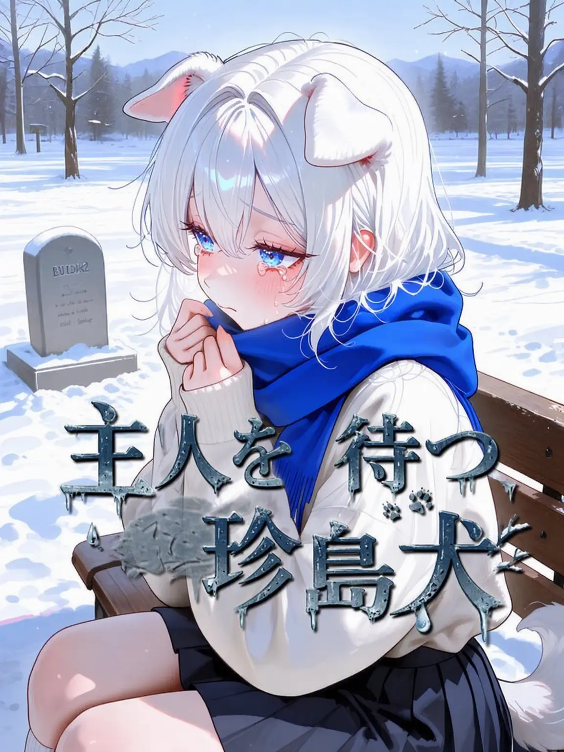 Kacao의 主人を待つ珍島犬