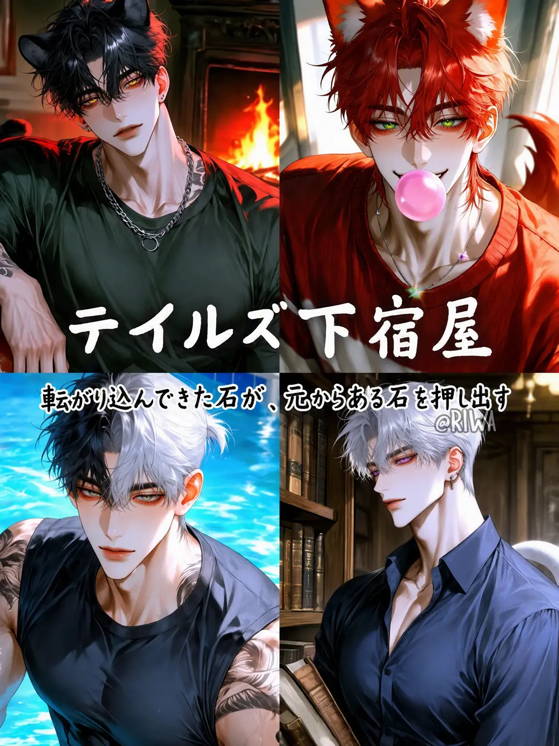 Riwa의 [R] テイルズ下宿：転がり込んできた石
