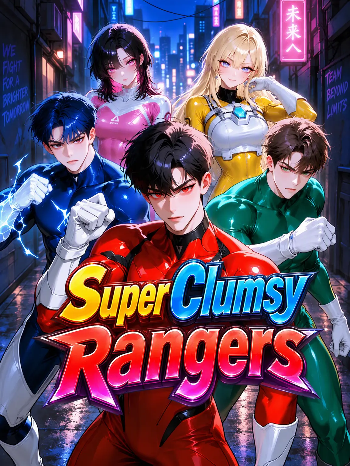 Kacao의 Super Clumsy Rangers