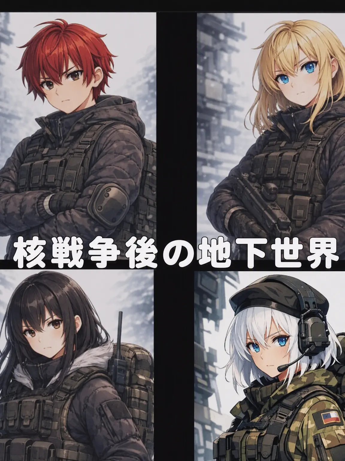 KindMotor9532의 核戦争後の地下世界