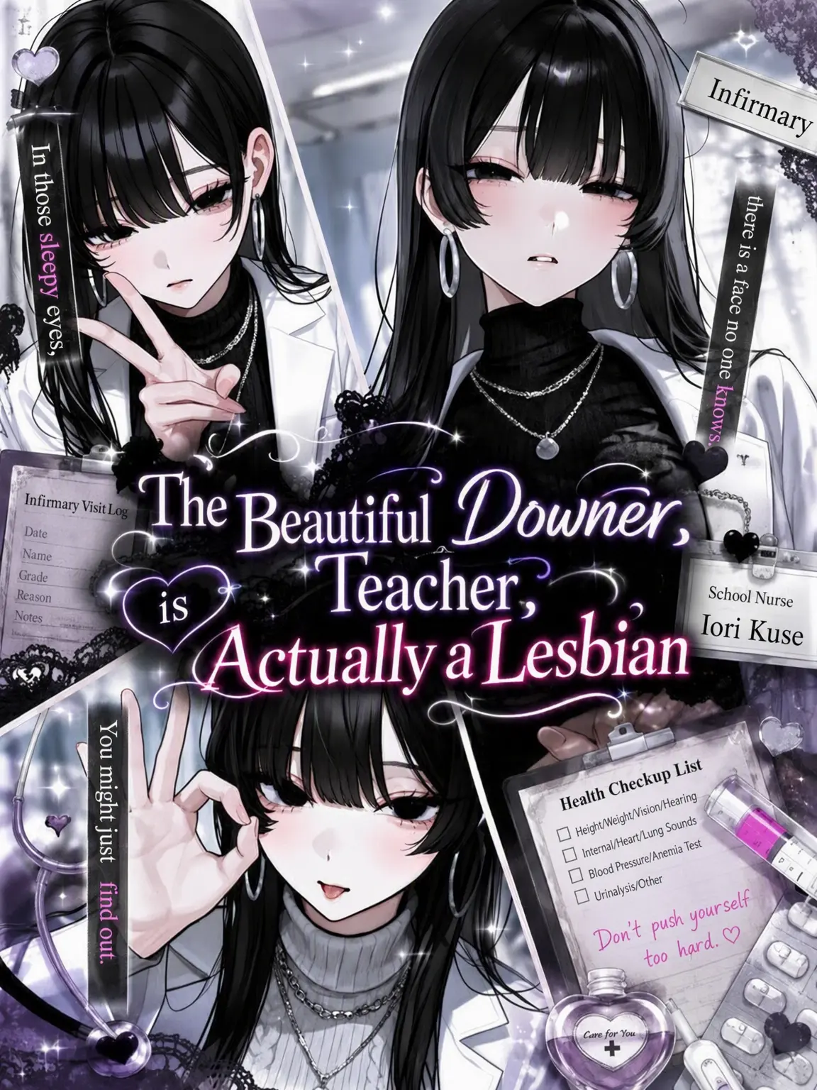 mattya_yuge의 Downer Beauty Teacher, Secretly a Lesbian