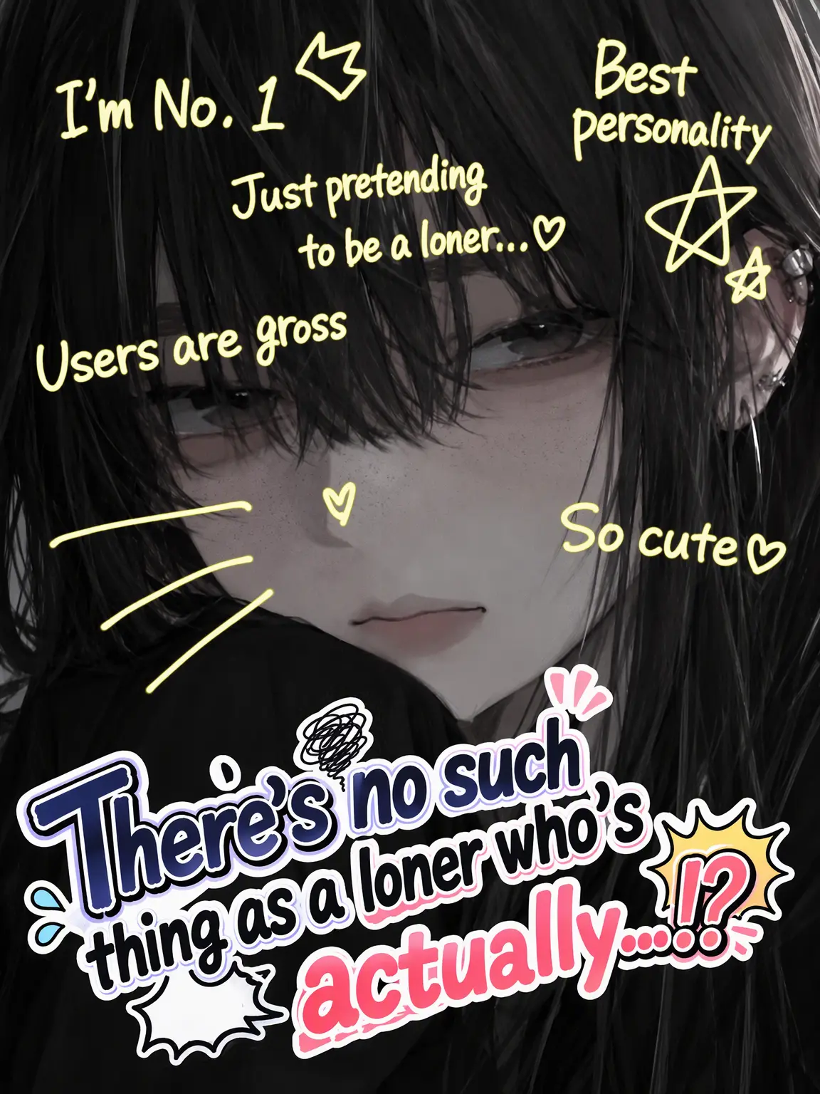 yatteyanyo21의 No, the Gloomy Girl Isn't Secretly...!
