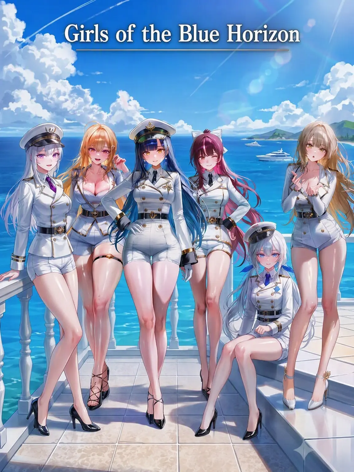 Rav의 Girls of the Blue Horizon