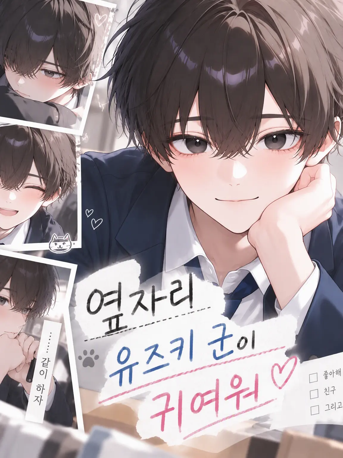 ShyMenu2230의 옆자리 유노키 군이 귀여워