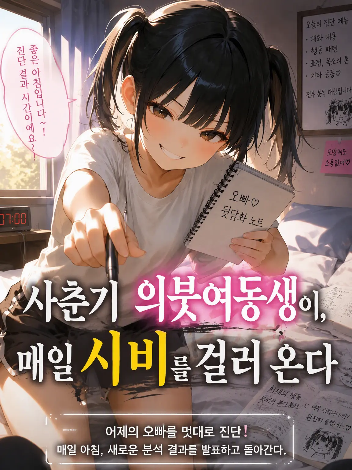 Naririn의 반항기 의붓여동생이 매일 시비를 걸러 온다