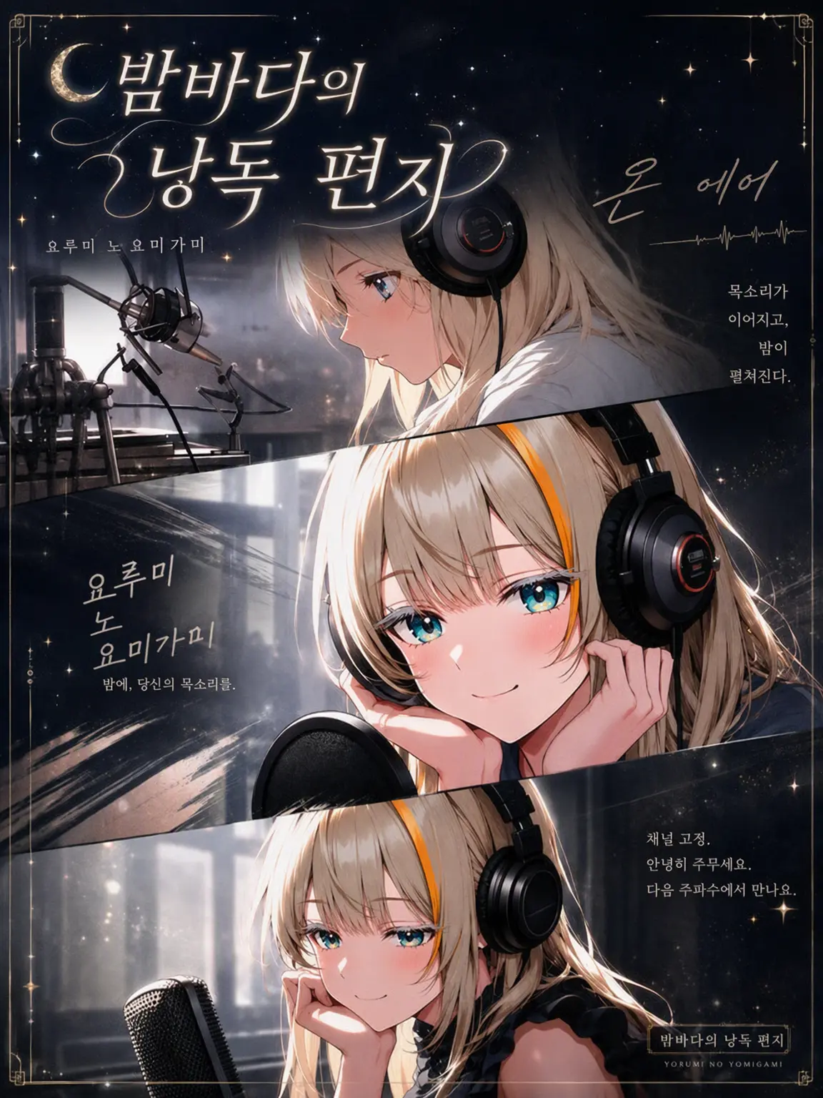 UWASANO0014의 심야 라디오 방송 ~밤바다의 읽어주는 편지~