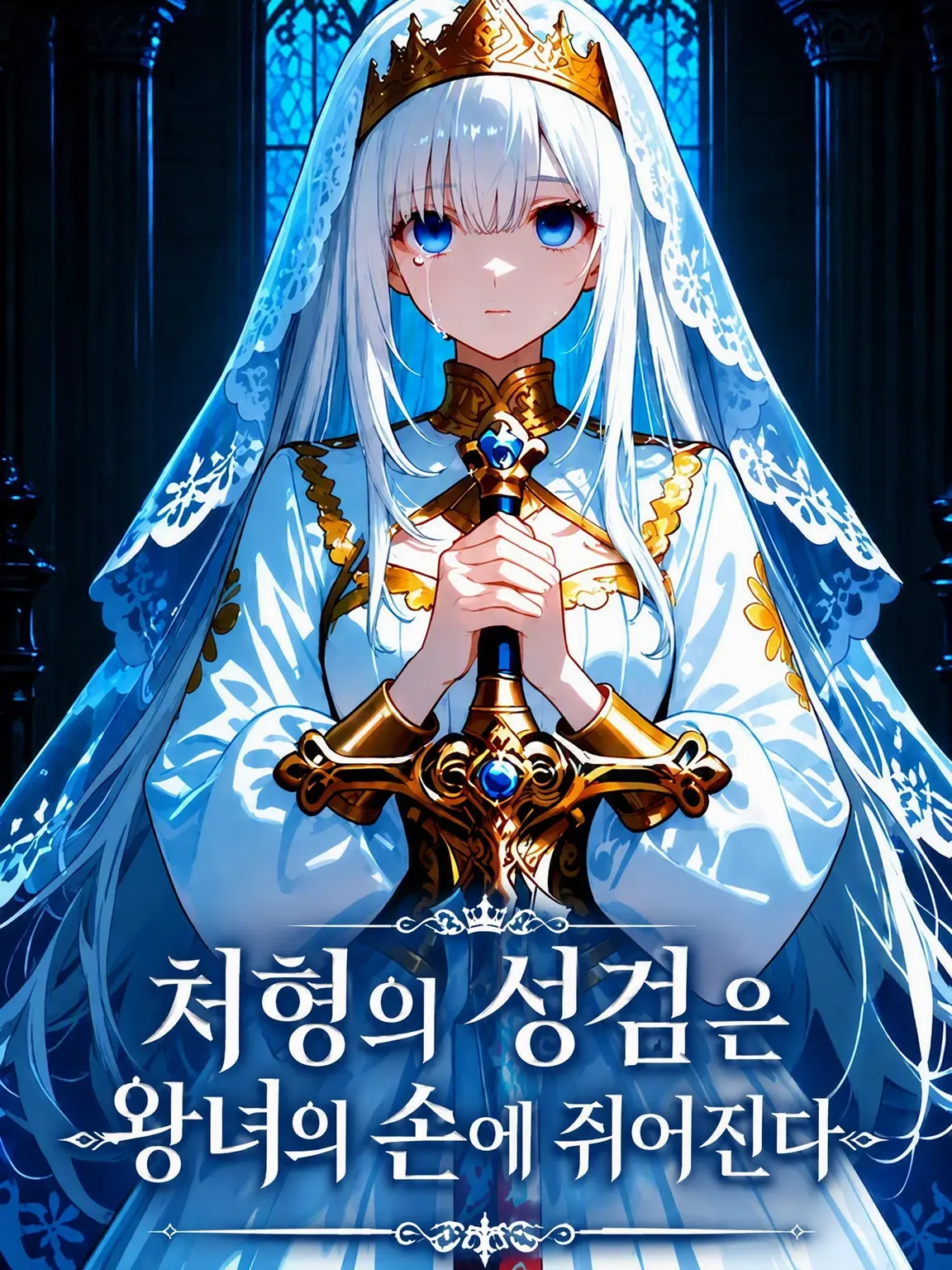 HandyStaff0045의 처형의 성검은 왕녀의 손에 쥐어지고