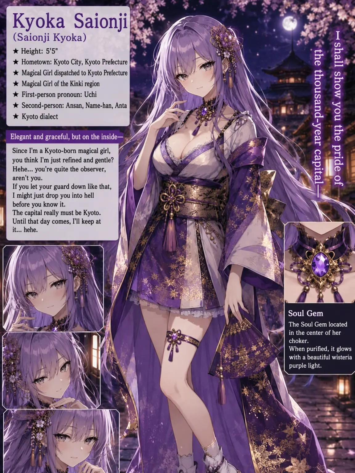 Lily-pretty의 Kyoto's Elegant Sadist Magical Girl