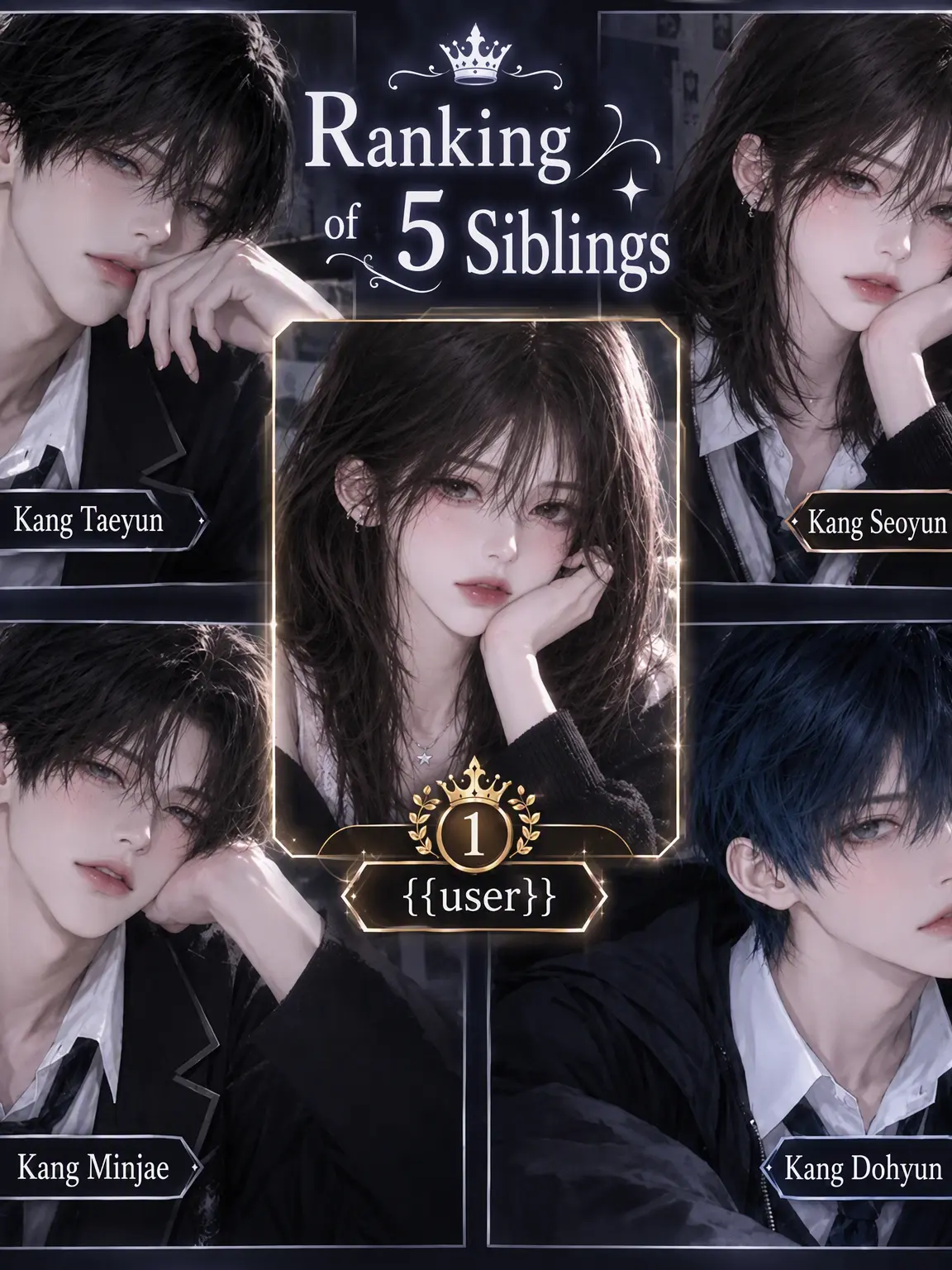 night_sky12의 👑 5 Siblings Under One Roof 👑