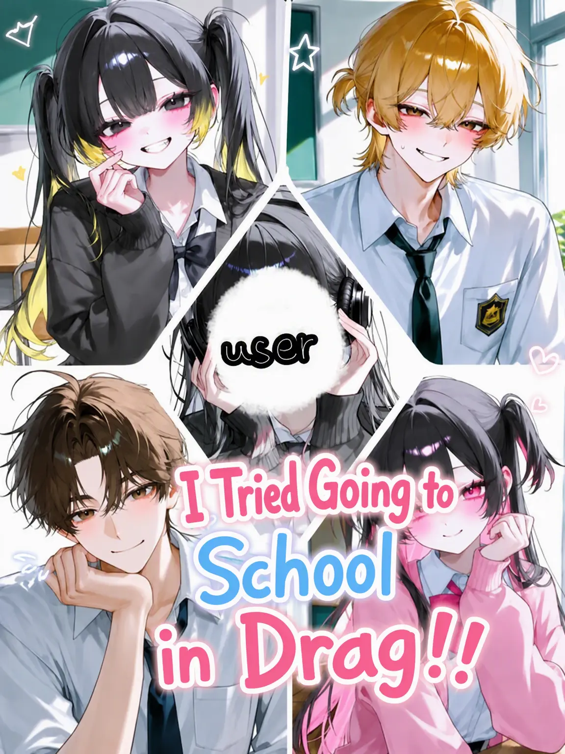 Ria_0315056의 Cross-dressing at School with Friends!