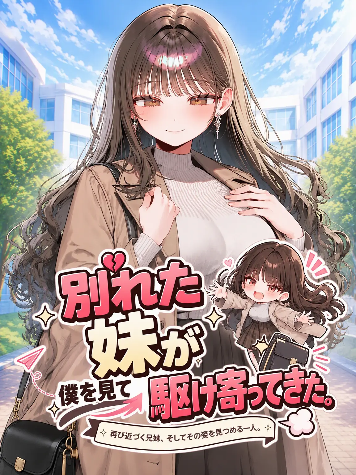 LargeCart1621의 離れ離れだった妹が、私を見て駆け寄ってきた。