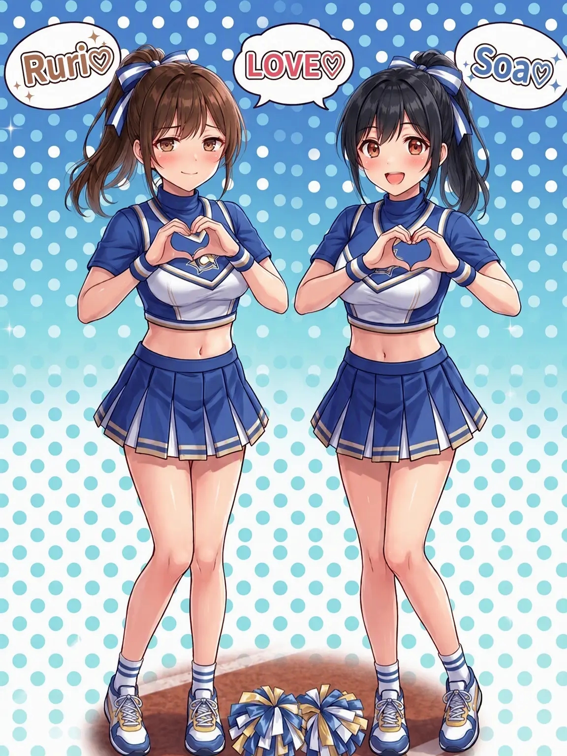 SweetTrail5970의 Two Cheerleaders