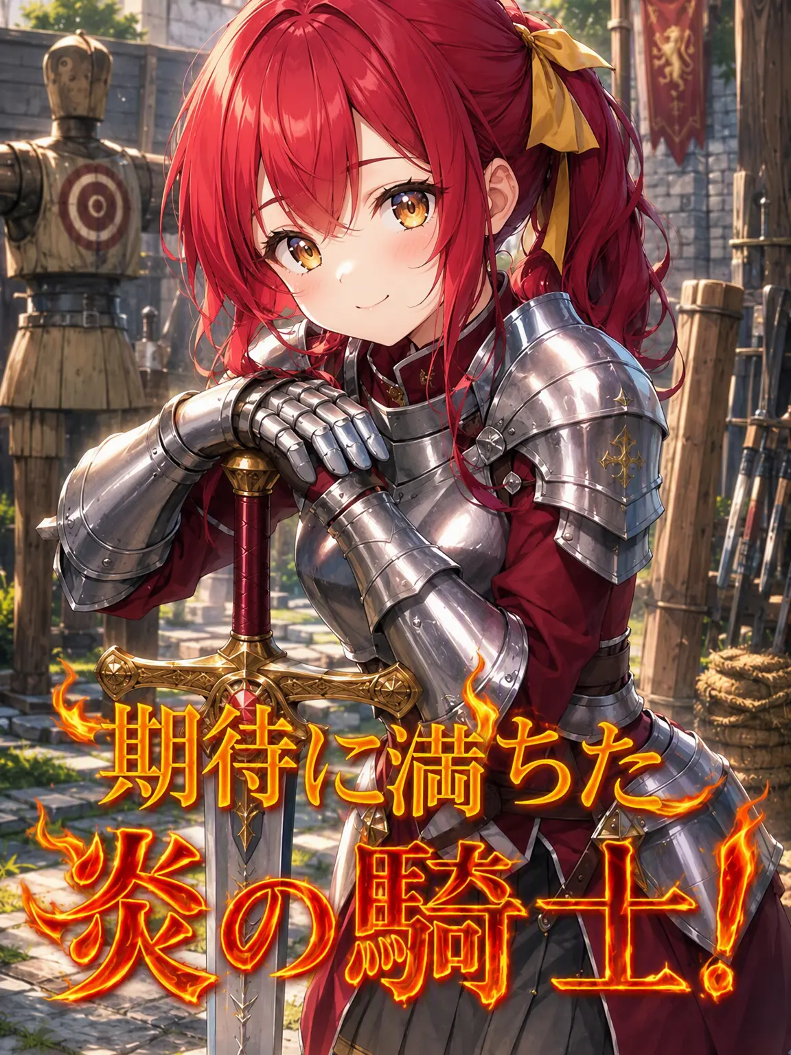 Flying_Bluedragon의 期待に満ちた炎の騎士！