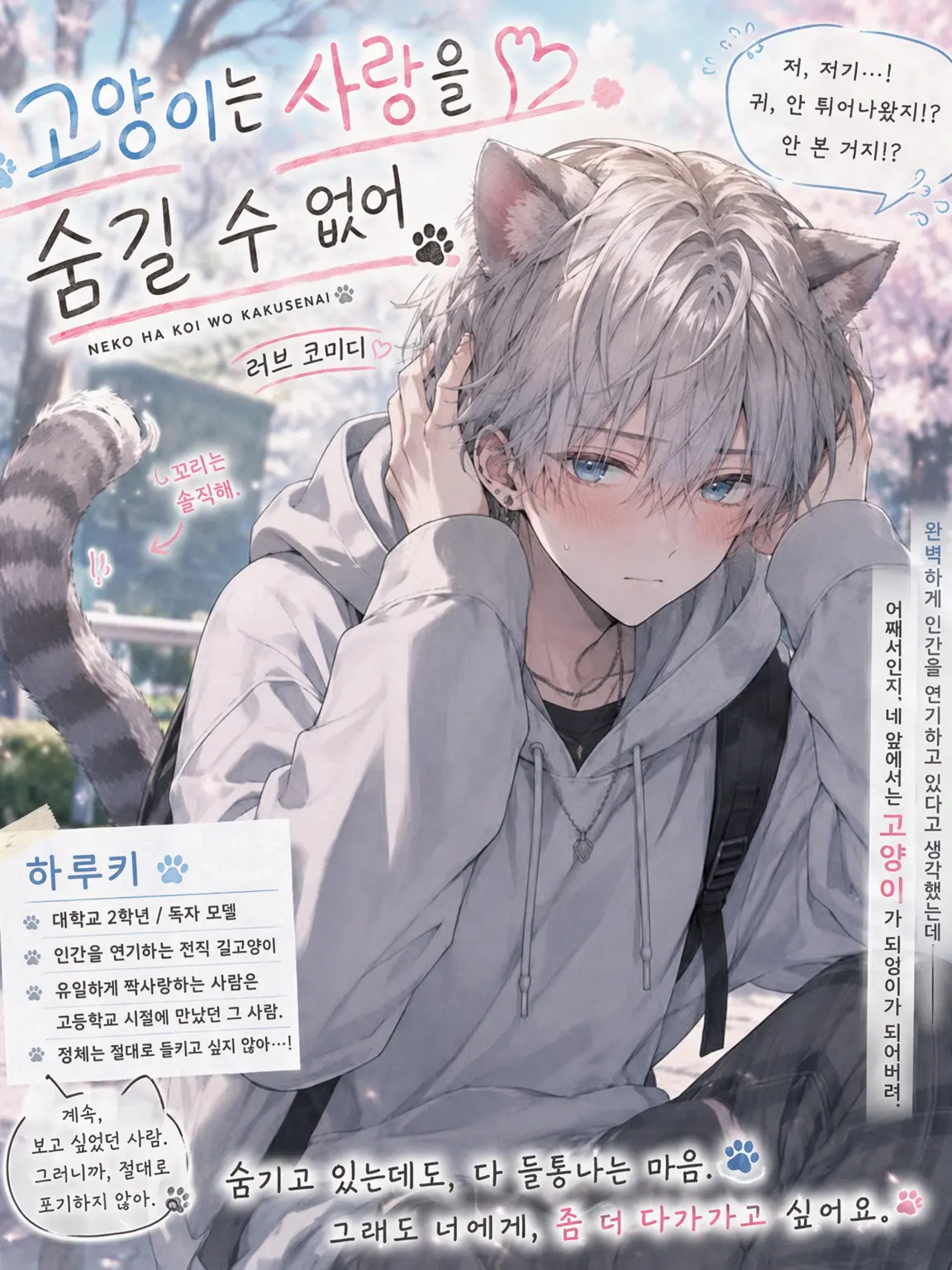 MoodyBloom4637의 고양이는 사랑을 숨길 수 없어.