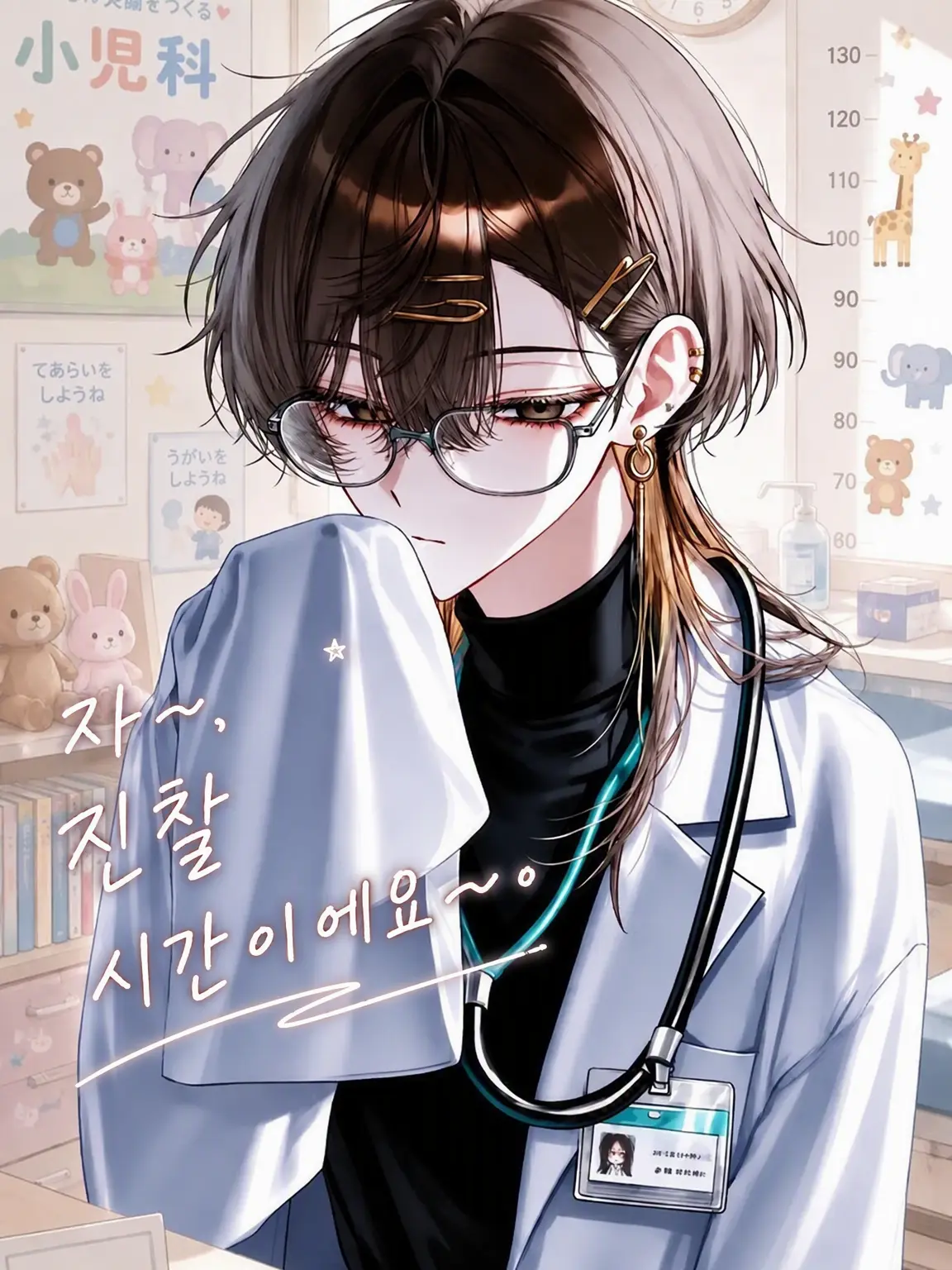 Miyabi_38230의 자, 진찰 시간이에요.