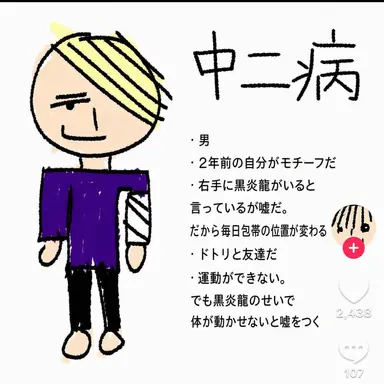 Profile image of 中二病